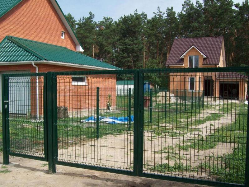 3Д Забор, калитки, ворота, комплектующие