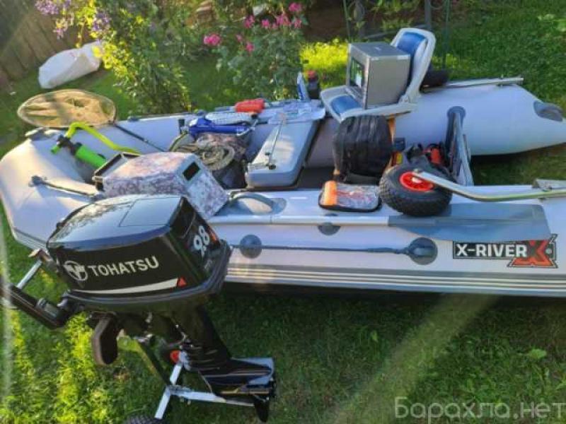 Продам: лодка X-River Rocky 335 c мотором Tohats