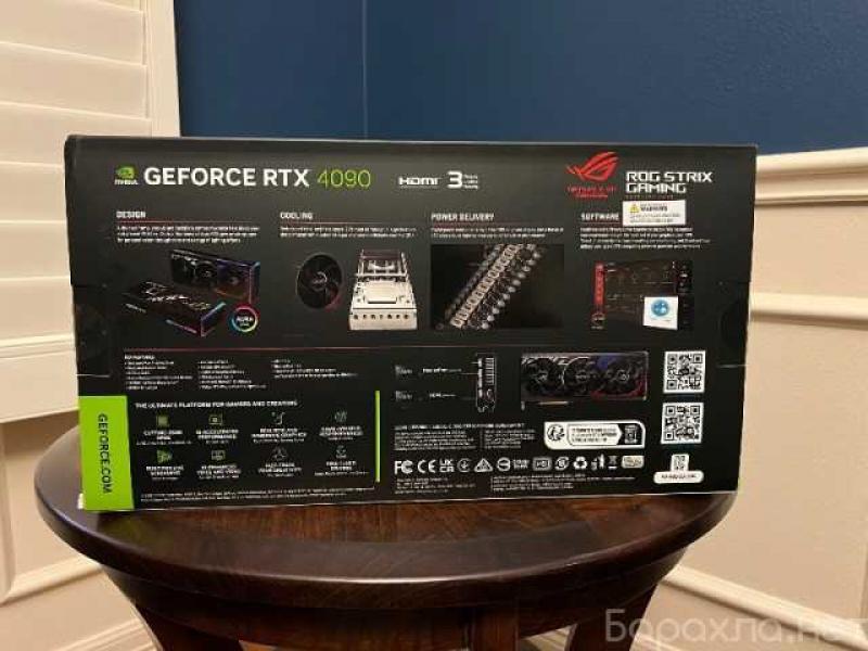 Продам: ASUS ROG Strix GeForce RTX 4090 OC 24 ГБ