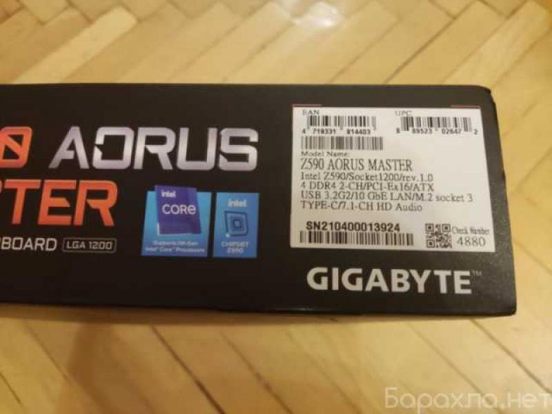 Продам: материнская плата gigabyte Z590 aorus ma